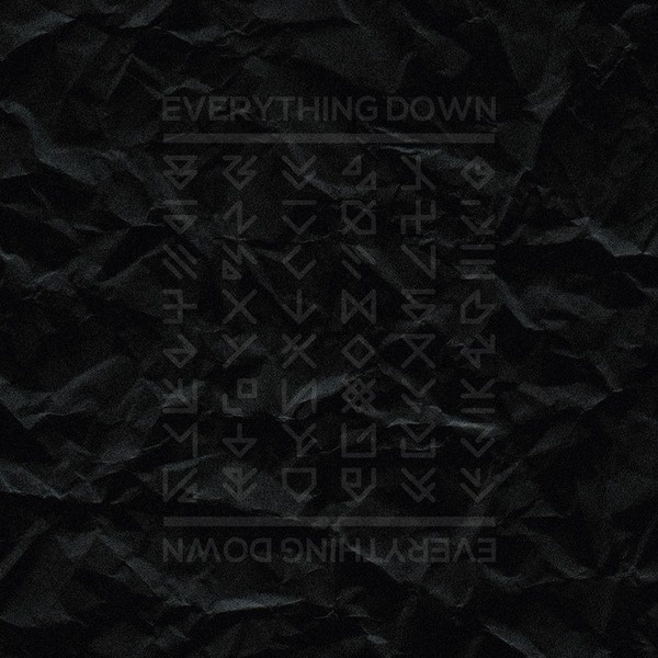Everything Down #vector #down #experiments #print #black #dark #paper