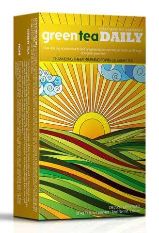 GreenTeaHawaii - TheDieline.com - Package Design Blog #packaging