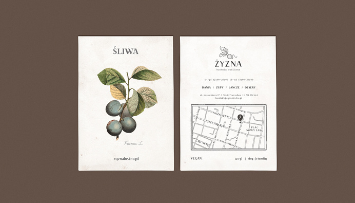 Żyzna - vegan bistro on Behance