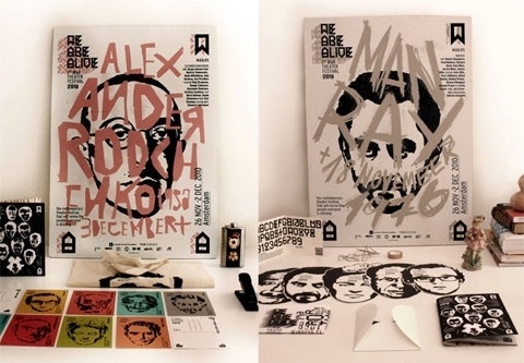 FFFFOUND! | Festival de teatro WAA #trivio #festival #design #graphic #we #trivitown #posters #are #teathre #alive #javier