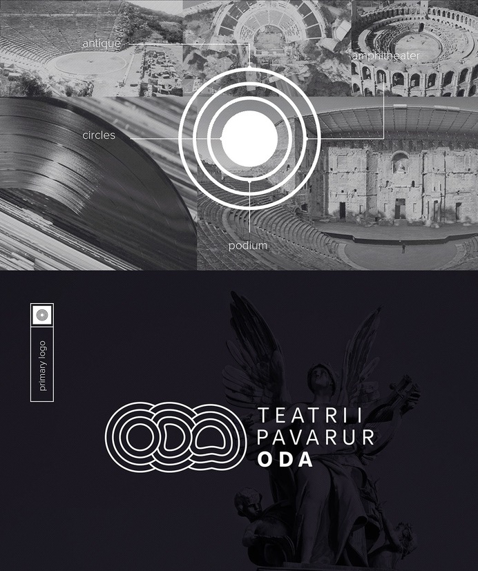 Oda Theater - Mindsparkle Mag Arber Racaj & Erzen Arifi designed the rebranding of Theater Oda, an independent theater founded at the end of the year 2002 that has achieved big support from artists, art-lovers and the media. #logo #packaging #identity #branding #design #color #photography #graphic #design #gallery #blog #project #mindsparkle #mag #beautiful #portfolio #designer