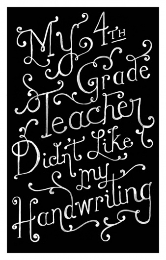 penmanship - Danielle Kroll #danielle #kroll #script #typography