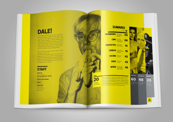 REVISTA DALE! on Behance #magazine