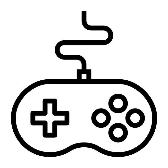 See more icon inspiration related to joystick, gamepad, gamer, multimedia, entertainment, gaming, video game, game controller, computer, hobbies and free time, electronic and technology on Flaticon.