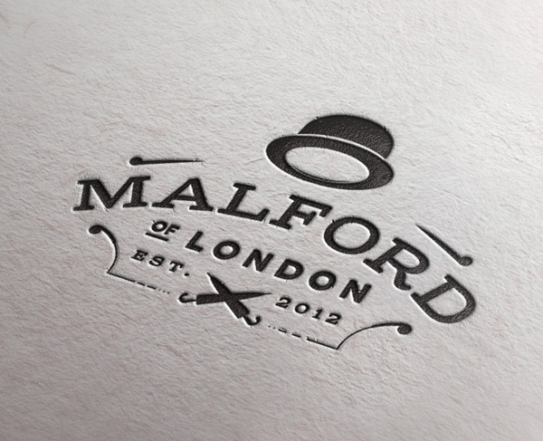 Letter Press Mock #logo #design #graphic #retro
