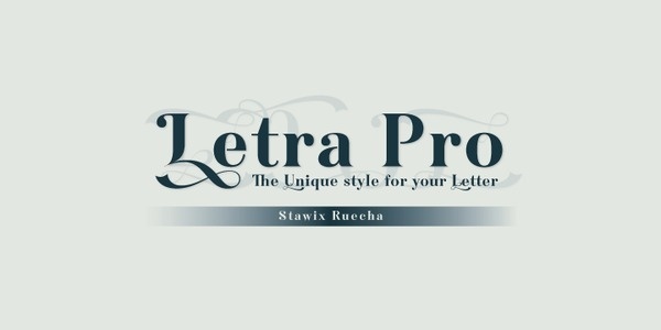 Letra Pro Headline Webfont #serif