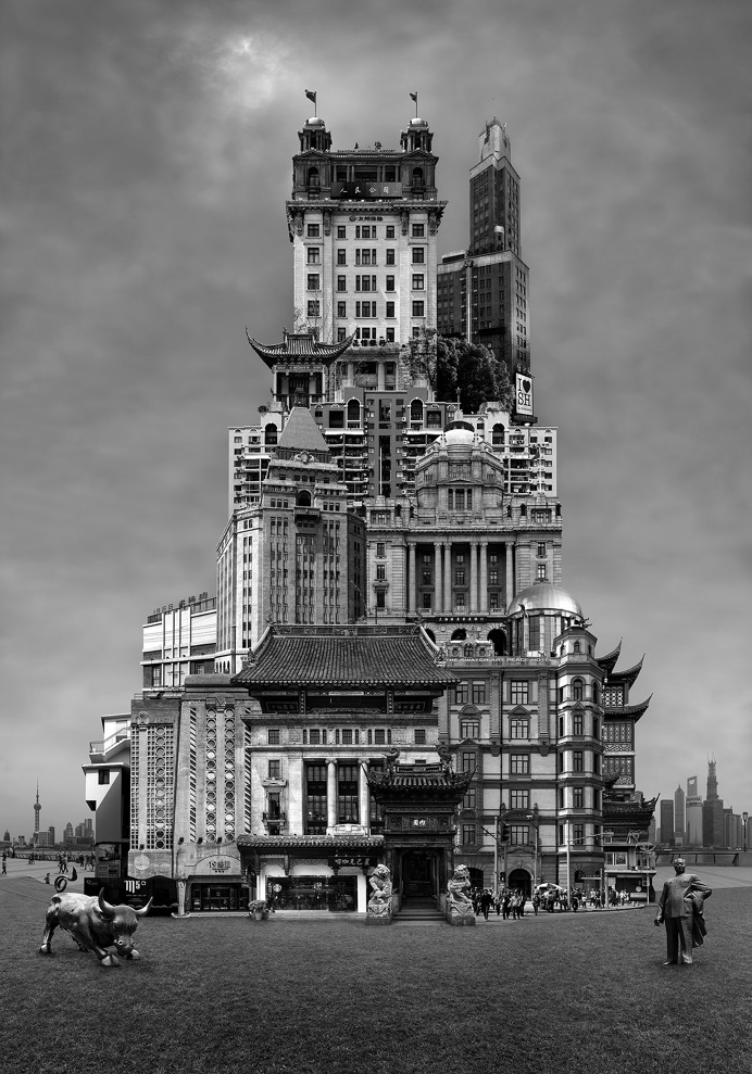 Beomsik Won,Â Archisculpture 017, 2013. Archival pigment print, 100x70 or 171x120cm.