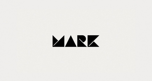 MARK Product | Branding Design | A-Side #logo #identity #branding