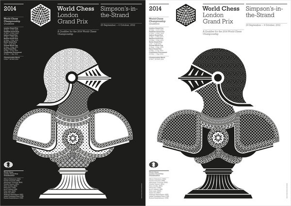 7 | Pentagram Rebrands Competitive Chess, With A Spiffy 3 D Logo | Co.Design: business + innovation + design #logo #design #chess #pentagram