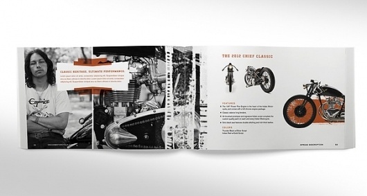 Indian Motorcycle - Brand Campaign Concept #branding #print #motorcycles #indian #distressed #soulek #sam #brochure