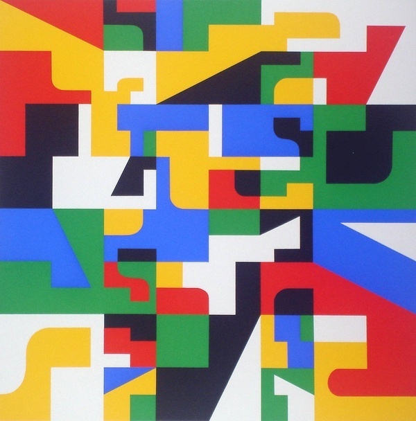 Norman Ives — I:S 1a, Screenprint (1970) #color