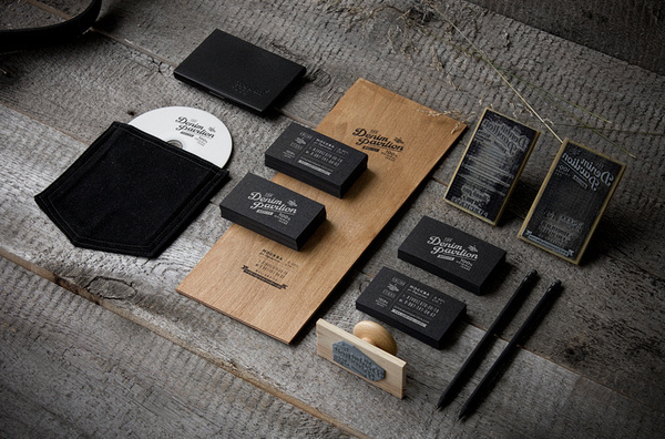 Denim Pavilion #logotype #stamp #white #branding #stationery #black #identity #and #denim