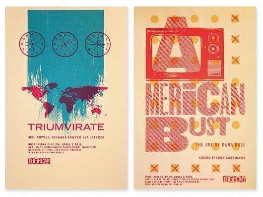 tugboat gallery : justin kemerling, designer #design #screen #illustration #printing #poster #typography