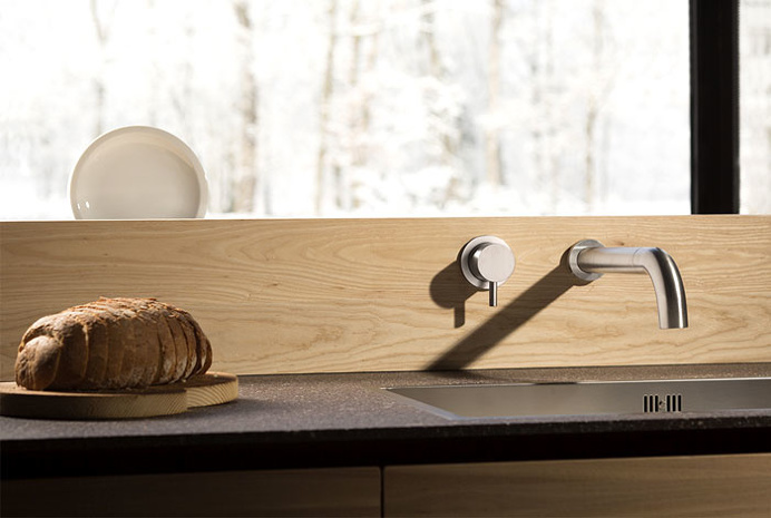 Minimal and Unusual Built-in Mixer by MINA - InteriorZine
