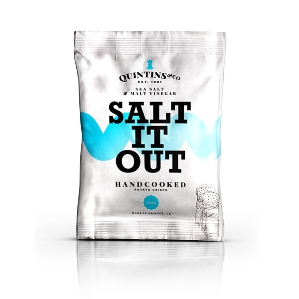 Behance :: Editing QUINTIN&CO CRISPS // Branding #branding #ux #packaging #color #vibrant #type #ui #product #brand #logo #crisps #typography