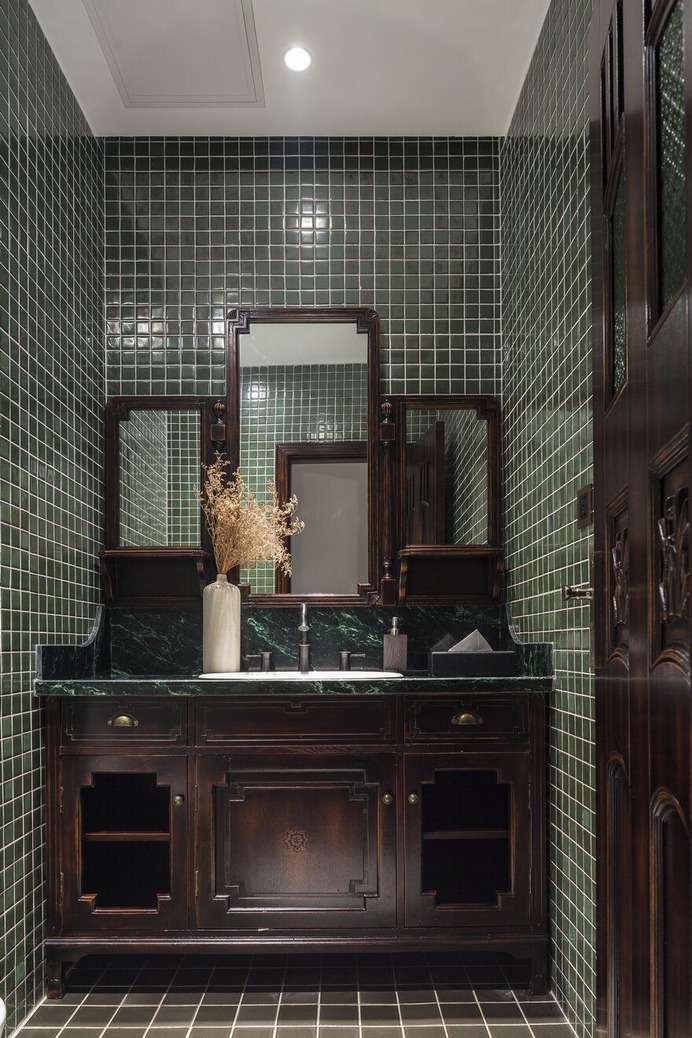 bathroom, QSY Interior Design Office