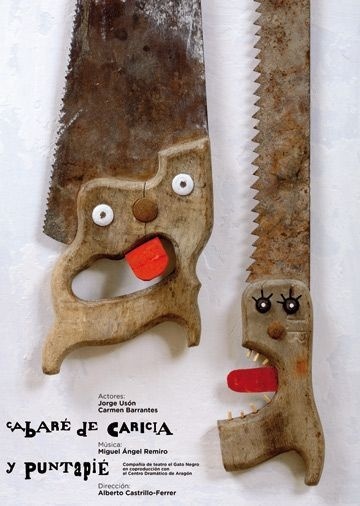 Isidro Ferrer #saw #poster #tongue #face #mouth