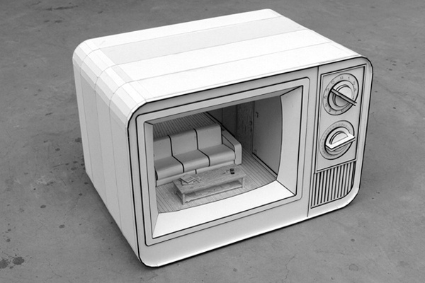 Objects Dioramas2 #diorama #paper