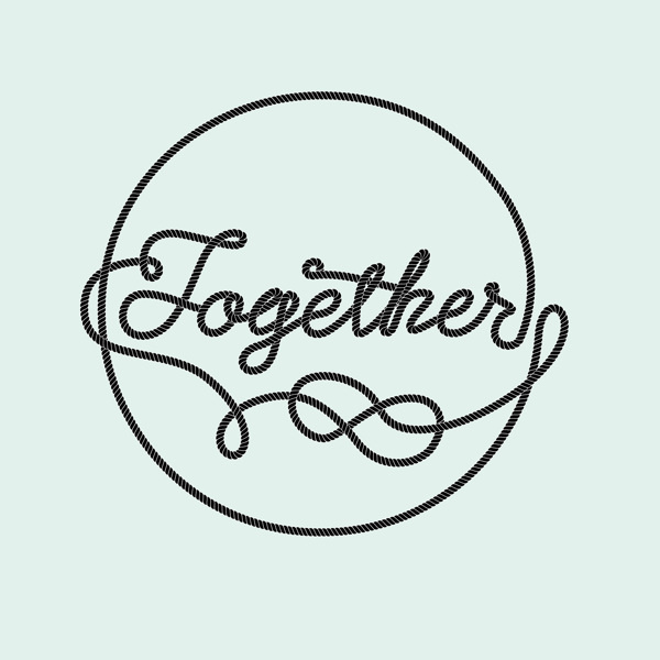 together Lettering Collection on Behance by Sergi Delgado #modular #lettering #delgado #design #graphic #together #geometric #poster #custom #type #sergi #typography
