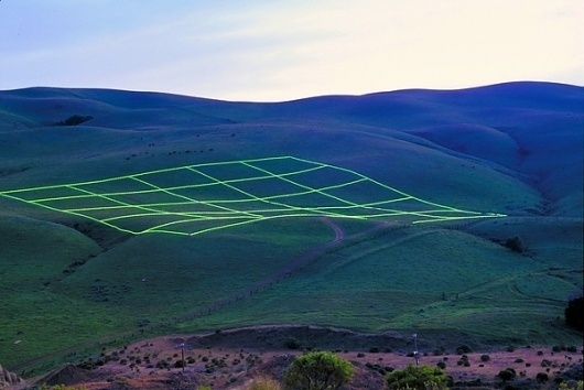 Colossal #installation #san #grid #photography #art #francisco #lighting