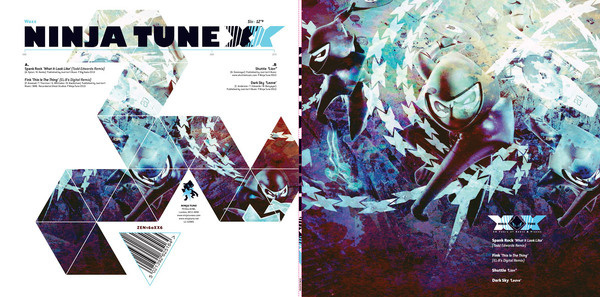 DJ Food | Ninja Tune XX 12″ 6 #ninja #illustration #xx