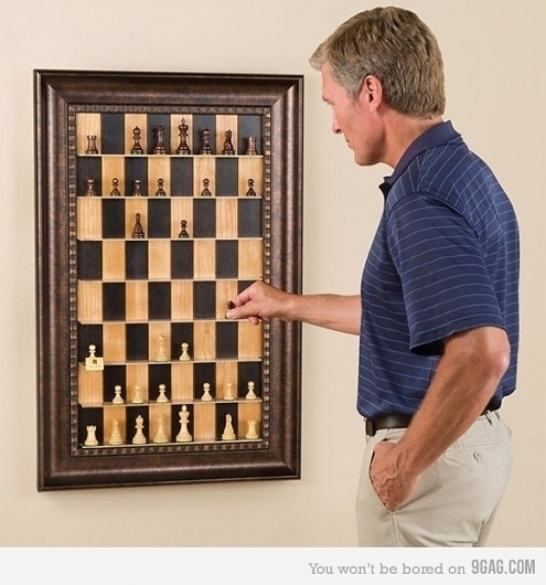 9GAG - Vertical Chess Set #schaakset