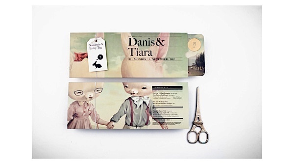 Awesome Wedding Invitations #invitation #packaging #design #graphic #identity #wedding