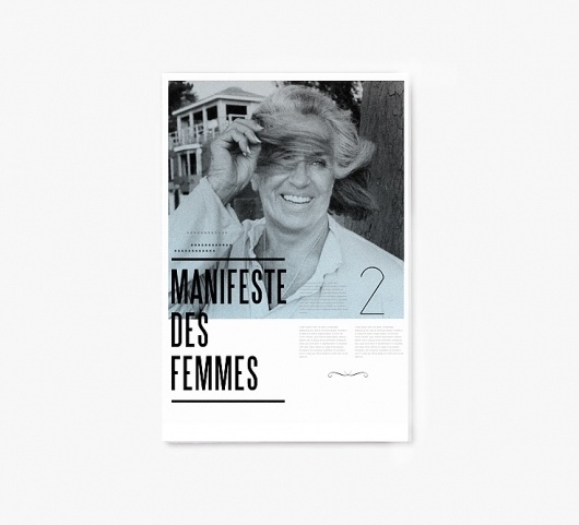 manifeste #print #editorial