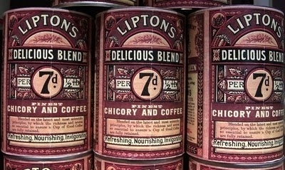 Design Context Blog: Vintage Packaging. #packaging #seve #vintage #coffee #can