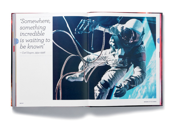 Wonders of the Universe #infographics #print #design #graphic #book #layout #editorial