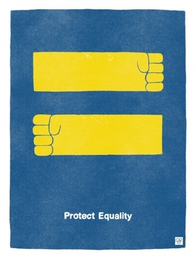 From The Mind of Christopher David Ryan » Blog Archive » Manifest Equality #print #cdryan #illustration
