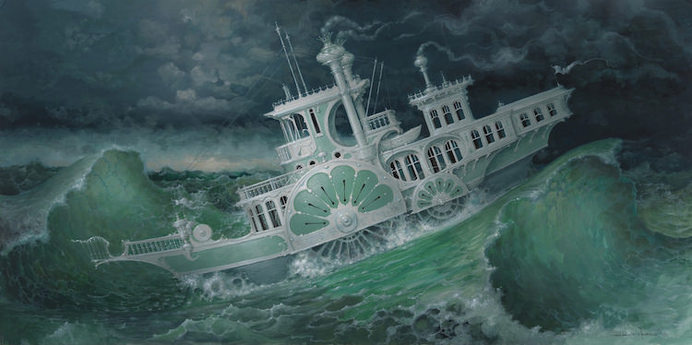 Daniel Merriam painting