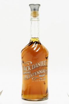 Jack Daniel's Bicentennial 70cl / 45% Tennessee Whiskey A very rare Jack Daniel's, bottled at 45% in 1996 for the state of Tennessee's 200th anniversary. The decanter is a replica of a Centennial bottle designed by JD himself for the same occasion 100 years earlier.