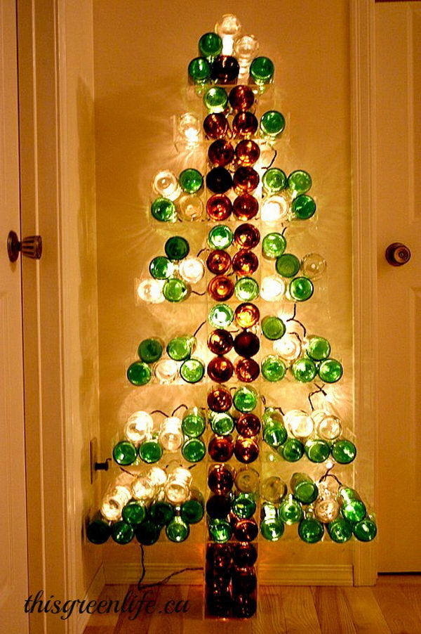 Homemade Wine Bottle Crafts #diy #craft #wine #bottle