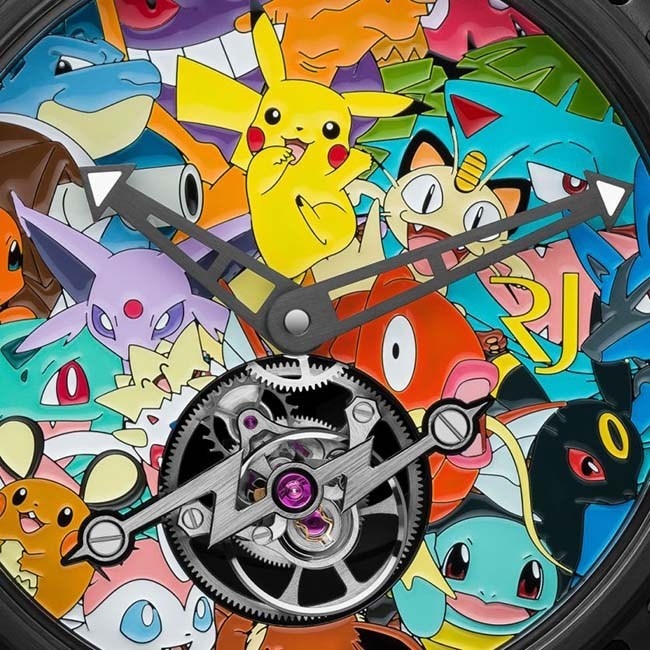 Unique piece: Romain Jerome Tourbillon Pokémon #romainjerome #pokemon #pikachu #tourbillion #unique #craftmanship #luxuryes