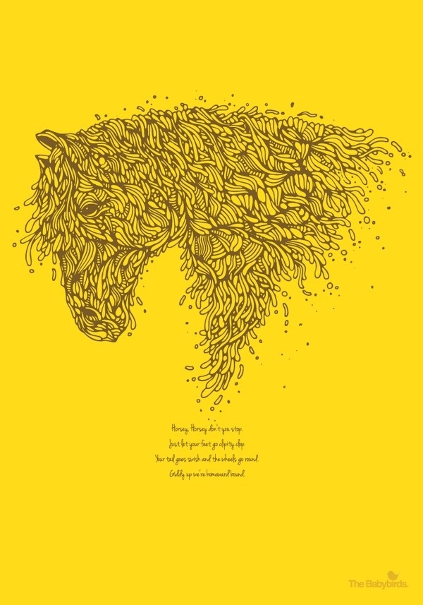horsey01 #horse #drawing #animal #ilustration #organic