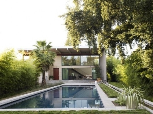 WANKEN - The Blog of Shelby White » Modern St. Helena Home in California #modernism #pool #architecture