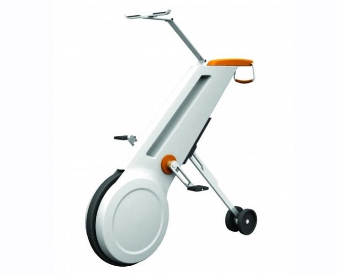 Everglide is an intelligent, shape-shifting bike that is just perfect for urban and smart commute. #design #product #lifestyle #modern