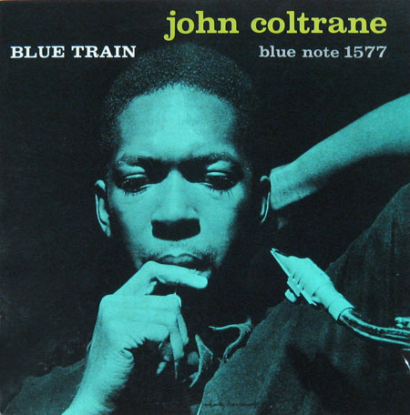 John Coltrane, Blue Train - Blue Note 1577 -Jazz album cover