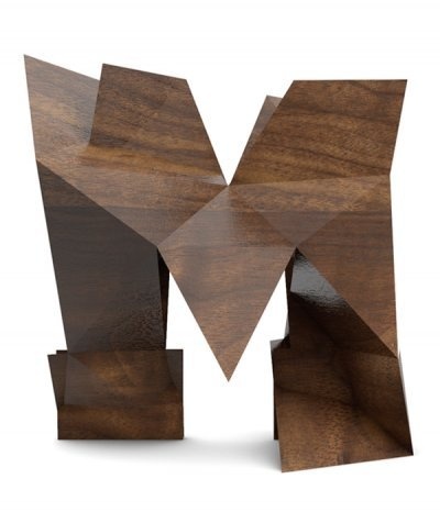 Lancia TrendVisions - Trend Wall #type #sculpture #wood