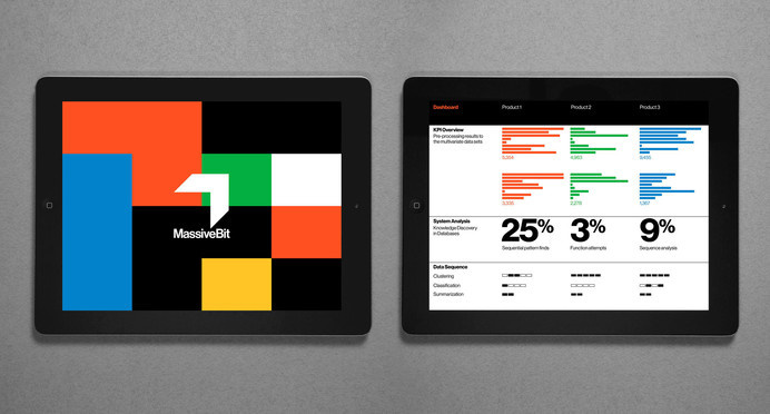Massive Bit - User Interface project image #mockup #digital #web #ipad