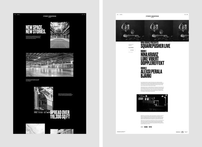 Web, Layout, Printworks, London, Only, Only Studio