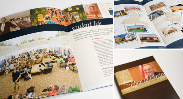 VCU Urban University Brochure #print #design #brochure