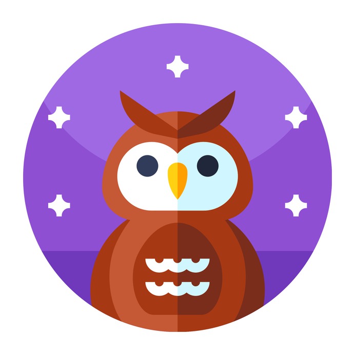 See more icon inspiration related to owl, bird, hunter and animals on Flaticon.