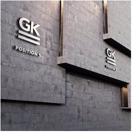 Signage | Sign Design | Wayfinding | Wayfinding signage | Signage design | 户外墙体3D企业LOGO形象墙样机PSD模板素材