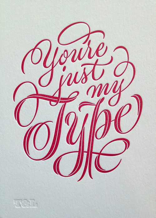 Beautiful lettering poster by Ken Barber, printed by The Aesthetic Union. You could buy a copy here and learn more about the process on Ken #type #lettering #typography