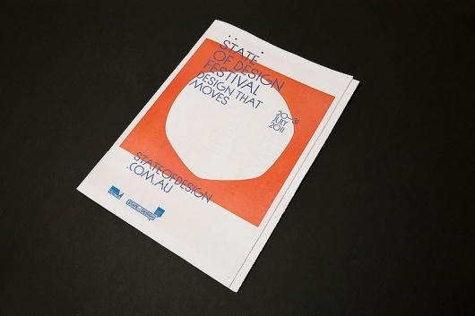 State of Design Festival 2011 | SouthSouthWest #font #festival #newspaper #branding