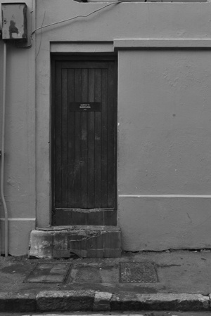 Shortcut to Barcelona - Jack Walsh #white #door #black #photography #jack #minimal #art #and #walsh