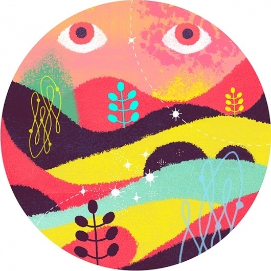 Starry Eyed : Of Gods and Monsters #jesse #illustration #tise
