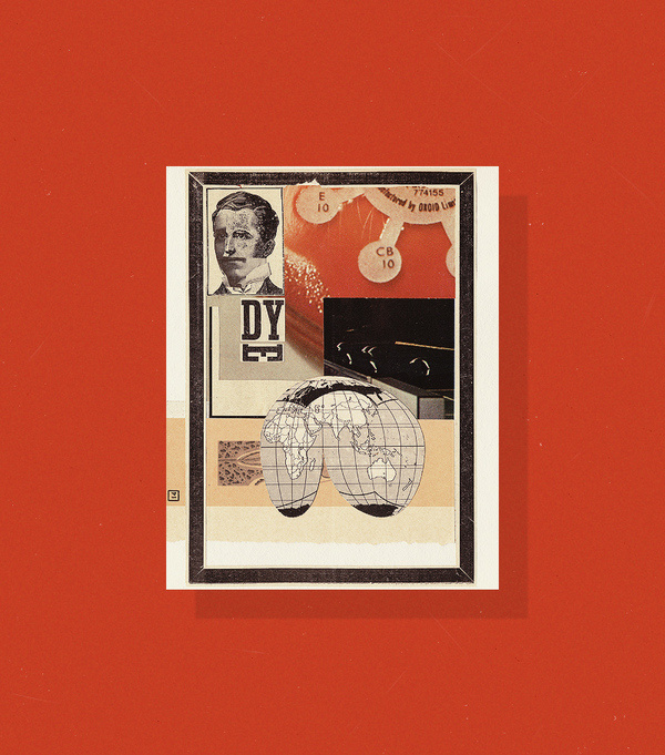 Collage #globe #illustration #handmade #art #collage